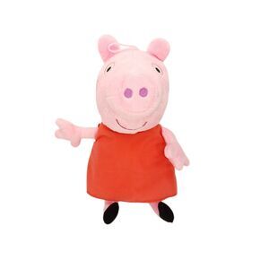 Fiesta Peppa Pig 13.5" Plush Stuffed Animal Toy Red Dress
